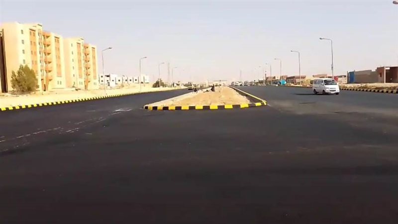 رصف الطرق ببنى سويف