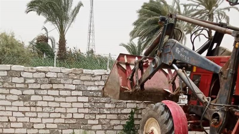 ازالة التعديات ببنى