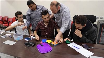 طلاب جامعة بني سويف في زيارة ميدانية لوكالة الفضاء المصرية