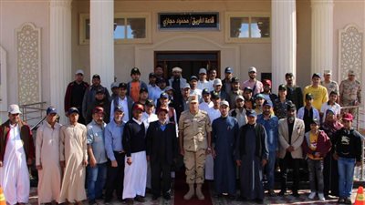 المنطقة الغربية العسكرية تستقبل زيارة للأطفال من المدن والقرى الحدودية بنطاقها
