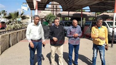 القصيف يتفقد مجمع المواقف وتيسير حركة المرور بكفر الشيخ