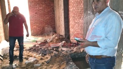 وقف أعمال التشطيبات ومخالفات البناء دون ترخيص بكفر الشيخ