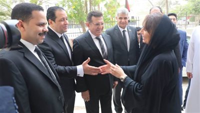 وفد برلماني من مستقبل وطن يقدم العزاء في وفاة الشيخ خليفة بن زايد