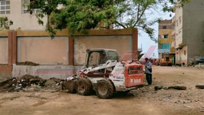 إزالة الإشغالات ورفع كفاءة التجميل بمدن كفر الشيخ