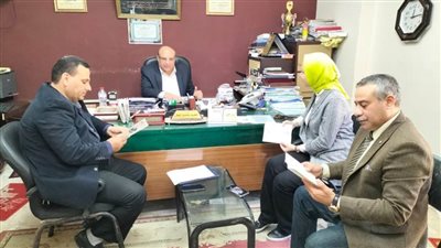 تموين الإسكندرية يجتمع مع المشروع القومى للتبرع بالبلازما