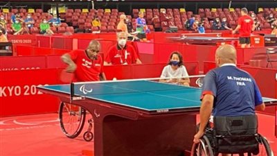 بعثة تنس الطاولة البارالمي تغادر القاهرة للمشاركة في بطولة الأردن الدولية