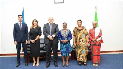 السفير المصري في دار السلام يلتقي وزيرة الخارجية التنزانية