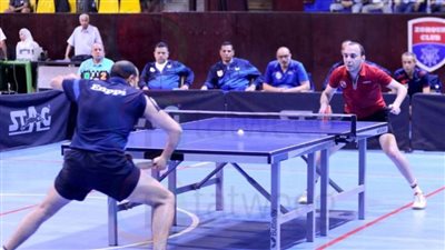 رجال الأهلي أبطال الدورة المجمعة الأولى لدوري تنس الطاولة