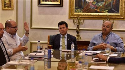 وزير الرياضة يلتقي مجلس إدارة اللجنة الأولمبية في أول اجتماع للمجلس بعد الانتهاء من الانتخابات