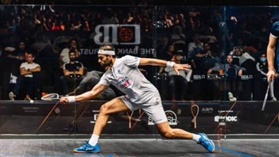 محمد الشوربجي يتأهل لنصف نهائي بطولة العالم للإسكواش بالقاهرة