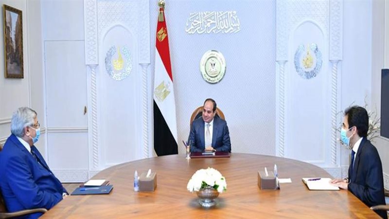 الرئيس السيسي خلال