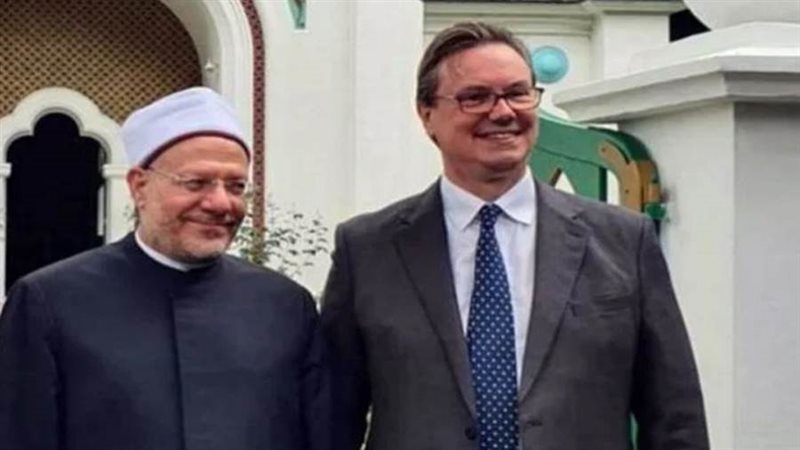 زيارة مفتى الجمهورية