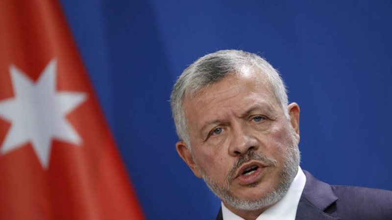 الملك الأردني عبد