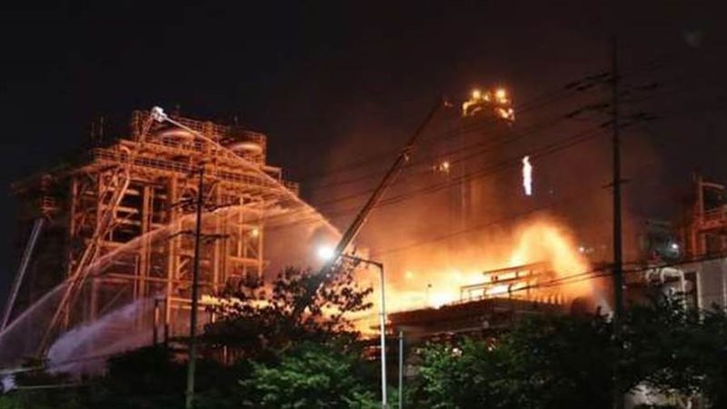 انفجار بمصفاة لتكرير