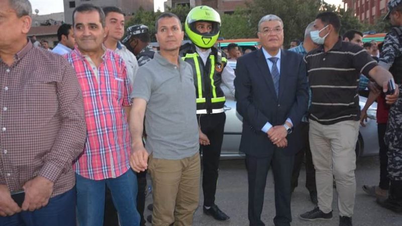 محافظ المنيا يتالع