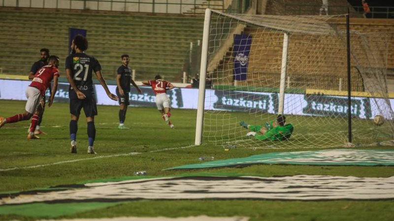 فرحة لاعبي الاهلي