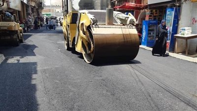 متابعات ميدانية لأعمال الرصف والتطوير بقرى المنوفية 