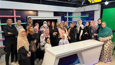 إعلام المنوفية تنظم ورشًا مجانية لطلابها باستديوهات الكلية