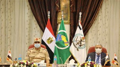 محافظ المنيا يشهد أعمال التدريب العملي لمجابهة الكوارث الطبيعية 