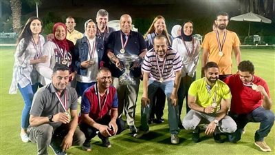 كروكيه الزهور يتوج بلقب كأس مصر 