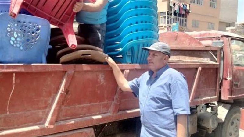 رفع ١٠٩٤ حالة إشغال