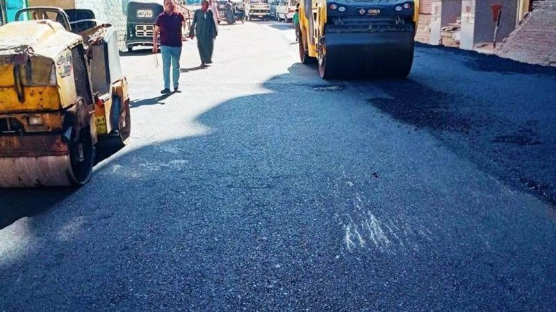 جانب من الرصف