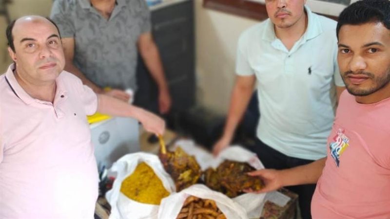 جانب من المضبوطات