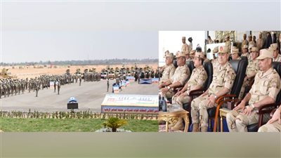 رئيس أركان حرب القوات المسلحة يتفقد معسكر إعداد وتأهيل مقاتلي شمال سيناء  