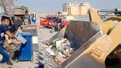 مركز ومدينة الحسنة يتابع حملات النظافة