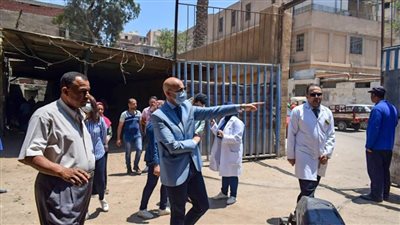 وكيل صحة الشرقية يتفقد مستشفى الزقازيق العام 