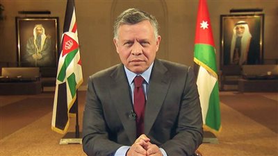 ملك الأردن يصل قصر الحسينية للاحتفال بعيد الاستقلال