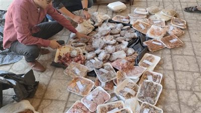 ضبط 52 كجم لحوم غير صالحة خلال حملة بيطرية بأسيوط