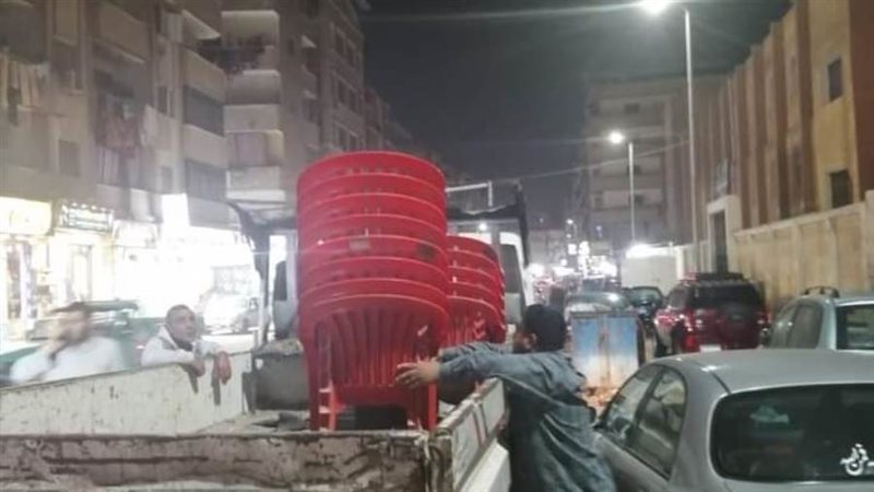 رفع الإشغالات والتعديات