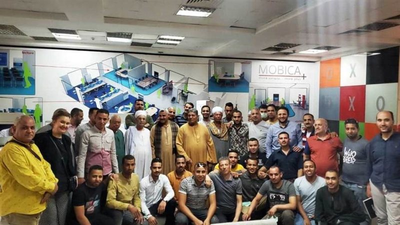 جانب من الزيارة