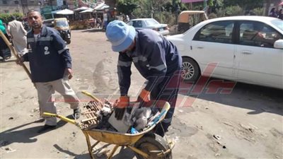 رفع كفاءة منظومة النظافة العامة بكفر الشيخ