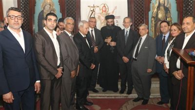 رئيس الوفد يزور كنيسة السيدة العذراء بالزيتون