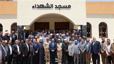 قيادات الأزهر يفتتحون مسجد وحديقة الشهداء بجامعة الأزهر