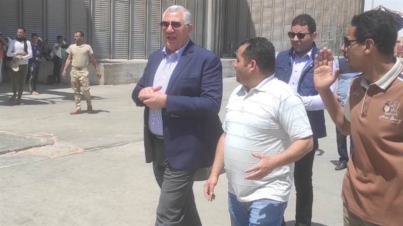 وزير الزراعة بصومعة