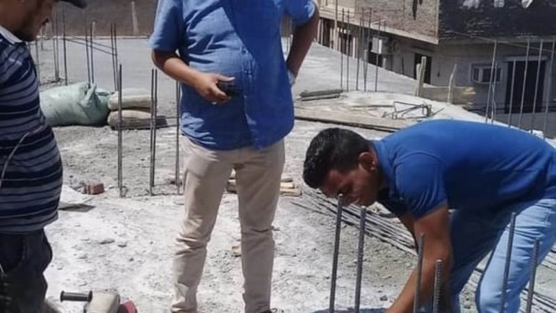 جانب من حملة الإزالة