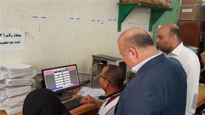 وكيل وزارة التعليم بالدقهلية يتفقد كنترول الشهادة الإعدادية 