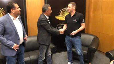 متحف الحضارة يستقبل لاعب الكرة الإيطالي فرانشيسكو توتي