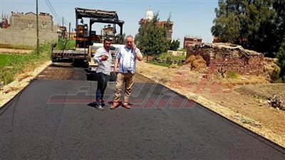 كفر الشيخ: استمرار أعمال رصف بالرياض وتفقد المشروعات الخدمية بمطوبس