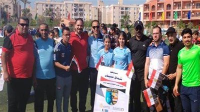 شمال سيناء في اللقاء التنافسي للناشئين بالمشروع القومي للموهبة والبطل الأولمبى بالإسكندرية