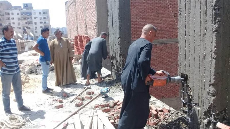 جانب من حملات الإزالة