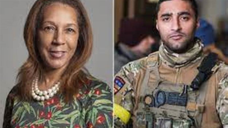 الوزيرة البريطانية