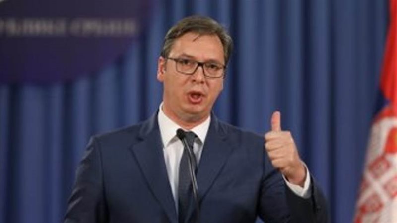 الرئيس الصربي