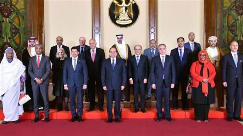 الرئيس السيسي ووزراء