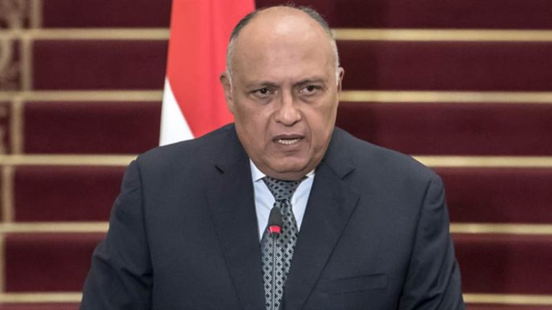 وزير الخارجية سامح