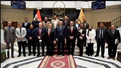 جامعة الوادى الجديد تشارك فى اجتماع اللجنة التنسيقية العليا لمحوالأمية بالمجلس الأعلى للجامعات