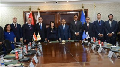 وزيرا التنمية المحلية والتعاون الدولي يشهدان توقيع بروتوكولات بدء تنفيذ  تطهير مصرف كيتشنر  